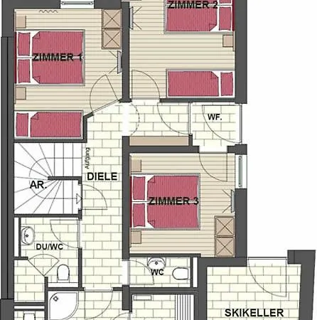 Skihuetten Lang Auf 1700 M In Hochkrimml, Zillertal Arena Apartment